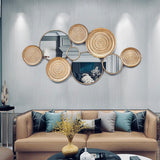 'Capella' Mirror Wall Sculpture 115cm Diameter - Constellation of Beauty