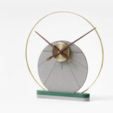 EM Collection - ‘Vogue Grey’ Bedside Table/Console Table Clock 46cm Wide