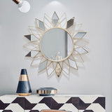 'Sirius’ Mirror Wall Sculpture 91cm Diameter - Simply Stunning