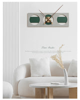 EM Collection - ‘Strauss Grey’ Post Modernist Wall Clock 70cm Length LP