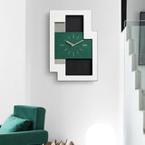 EM Collection - 'Kahn Green’ Bauhaus Wall Clock 60cm Length