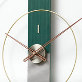 EM Collection - ‘Fuller Green’ Timeless Wall Clock 80cm Length