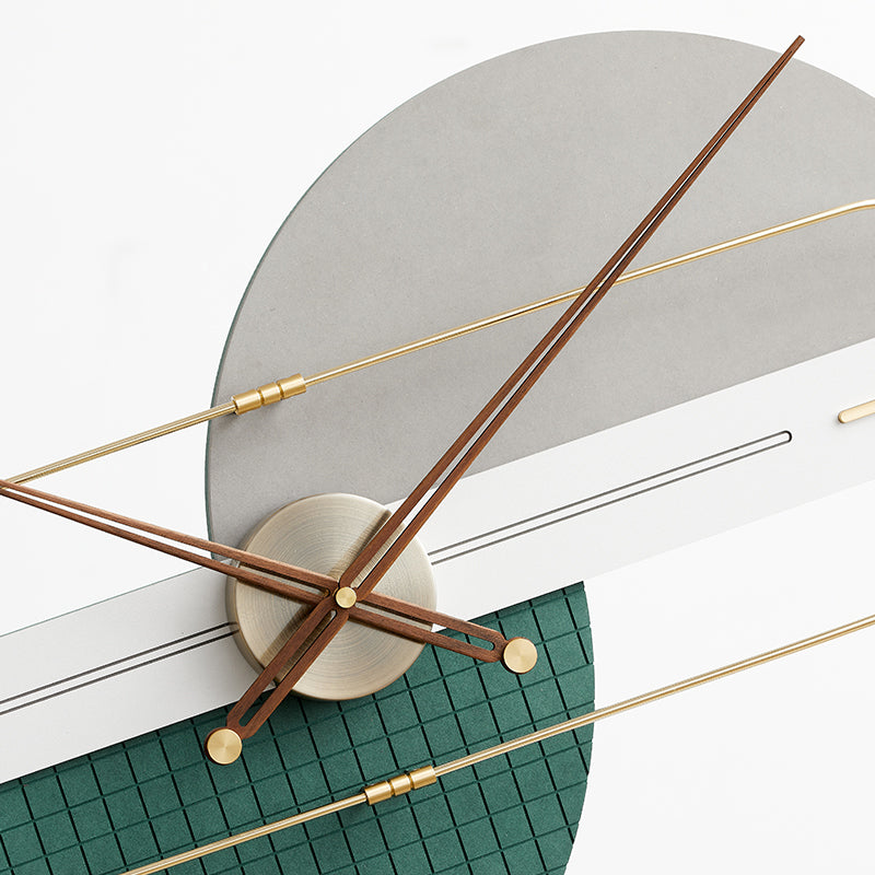 EM Collection - ‘Berkeley Green’ Surreal Wall Clock 80cm Length