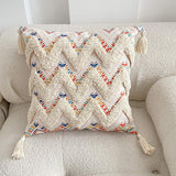 TUFTED THROW Premium Cushion Covers (MONDRIAN Collection) - 9 Gorgous Mondrian Inspired Designs to Select From.