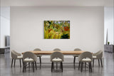 Tiger in a Tropical Storm - Painted by Henri Rousseau - Circa. 1891. High Quality Polyester Cotton Canvas. Ready to be Framed or Mounted. Available in One Large Size. 70cm X 100cm. Stretched Canvas Option Available in One (1) Large Size - 70cm x 100cm.