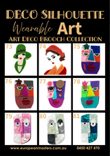 2026 Decor Silhouette Brooch Wholesale Catalogue