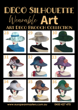 2026 Decor Silhouette Brooch Wholesale Catalogue