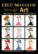 2026 Decor Silhouette Brooch Wholesale Catalogue