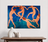 Dancers - Painted by Henri Matisse - Circa. 1888. High Quality Polyester Cotton Canvas Print. Ready to be Framed.