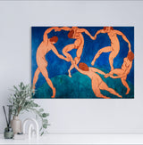 Dancers - Painted by Henri Matisse - Circa. 1888. High Quality Polyester Cotton Canvas Print. Ready to be Framed.