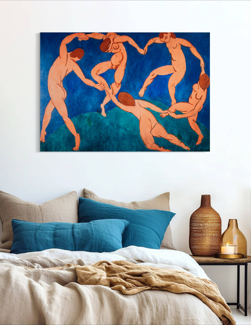 Dancers - Painted by Henri Matisse - Circa. 1888. High Quality Polyester Cotton Canvas Print. Ready to be Framed.