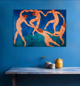 Dancers - Painted by Henri Matisse - Circa. 1888. High Quality Polyester Cotton Canvas Print. Ready to be Framed.