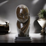 Bronze Sculpture of Mile Pogany by Constantin Brancusi - 28cm Height