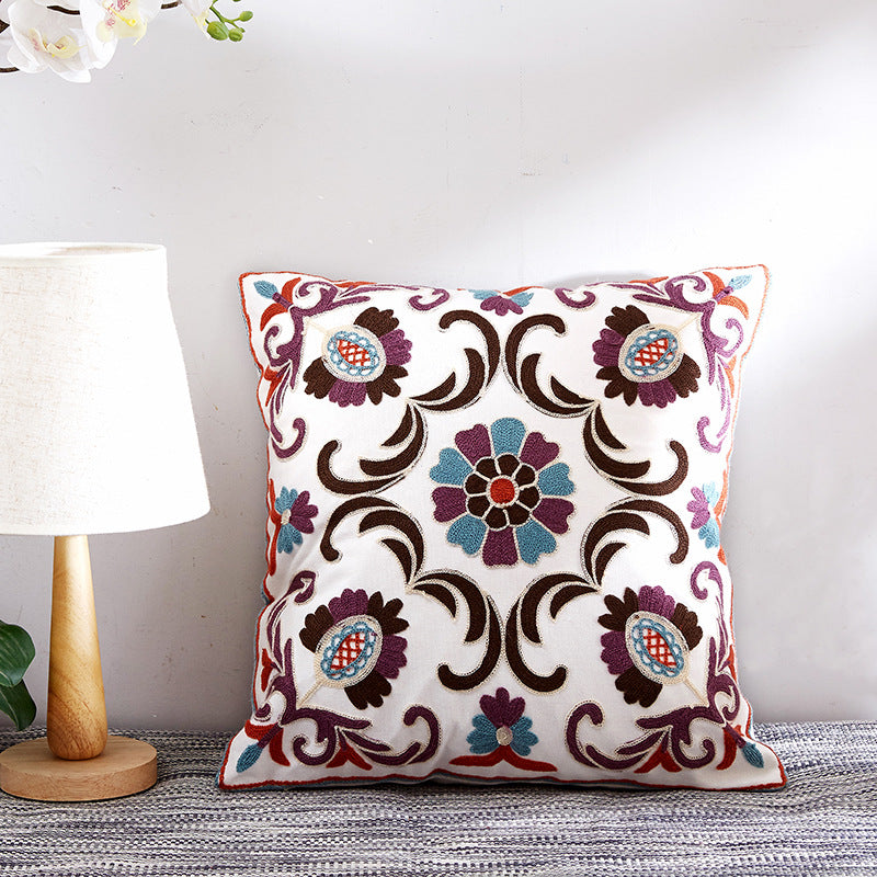 EMBROIDED Premium Cushion Covers (HAMPTONS Designer Collection) - 5 Exquisite Classically Inspired Cushion Covers to Select From. Standard 45cm Cushion Size.