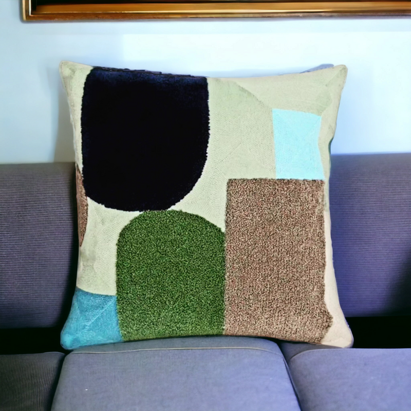 EMBROIDED Premium Cushion Covers (MIRO Collection) - 4 Gorgeous MIRO Inspired Designs to Select From.