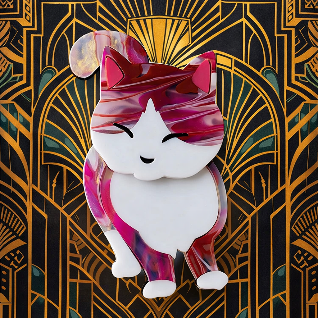 Art Deco Trio Feline Collection