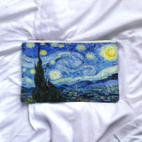 Classic Vincent Van Gogh "Stylish" Cosmetic Carry Bag - Starry Night Artwork/Theme.