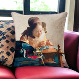 Stunning Cushion Covers (Vermeer Collection) - 15 Gorgeous 'Vermeer' Artworks to Select From.
