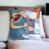EMBROIDED Premium Cushion Covers (PICASSO Premium Collection) - 22 Gorgeous Picasso Inspired Cushion Covers to Select From.