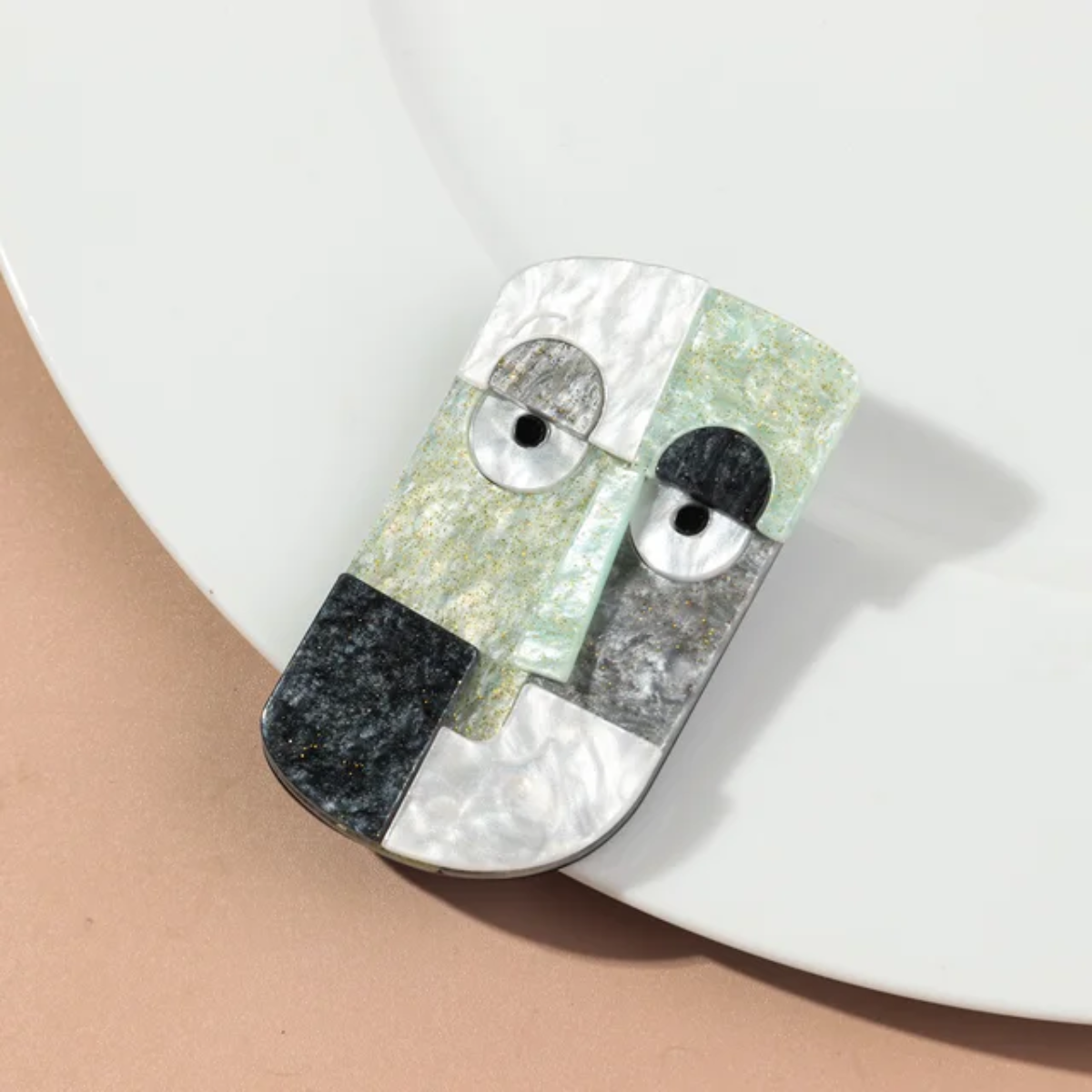 Cubist Reverie – Chromatic Collection of Three Faces Inspired by Picasso