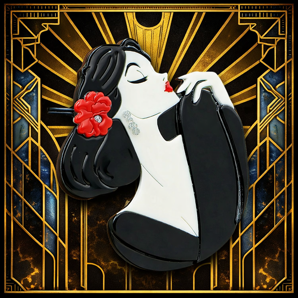Black Panther Elegance Brooch