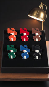Deco Silhouette Brooch Collection