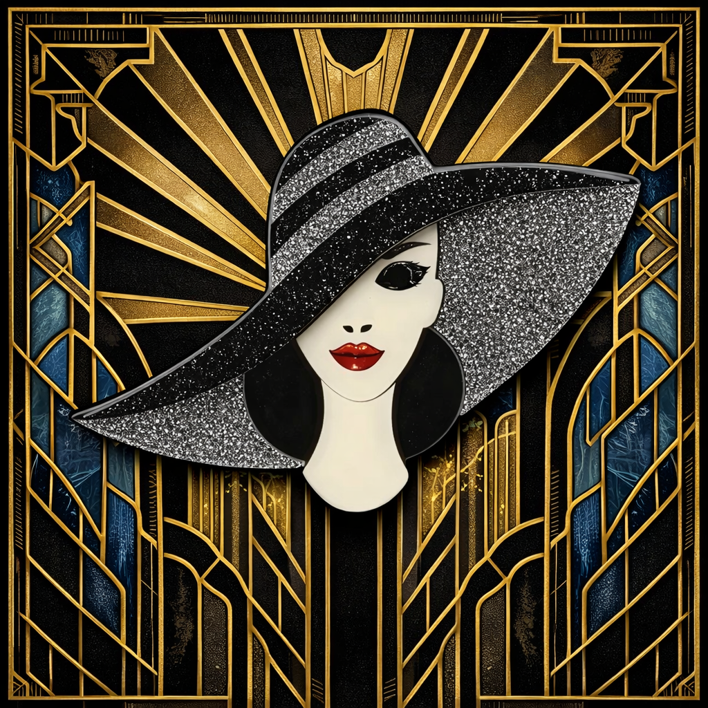 Step into the Jazz Age with the 3 Piece Grand Luxe Collection.