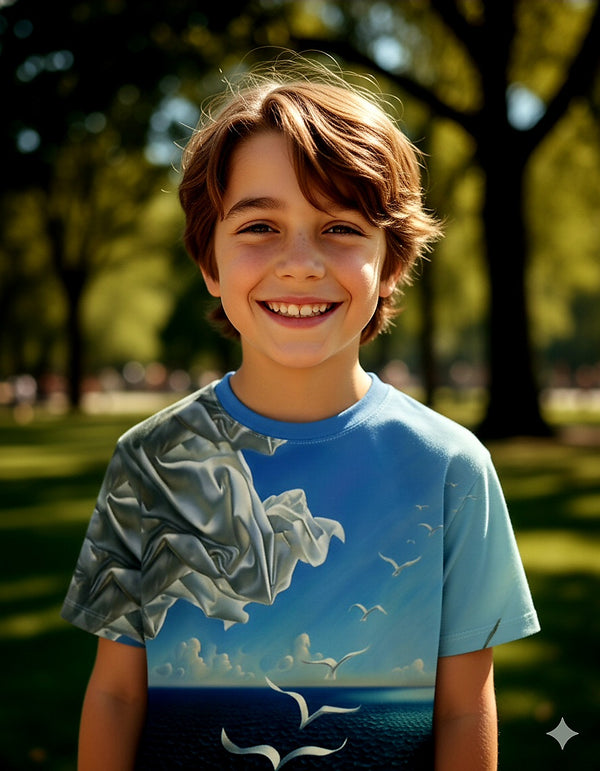 Page & Plume Kids TShirts.Where Imagination Takes Flight. Art Streetwear for Kids 5 to 12 Years Old! When Imagination is More Important Than Knowledge!