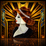 Midnight Soirée Brooch