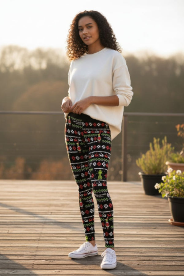 'RUDOLPH' GET INTO LEGGINS by European Masters
Festive Flair, Masterful Comfort. Experience the holiday season wrapped in the ultimate blend of fun, vibrant style and exceptional comfort with the EuroMaster Holiday Edition!