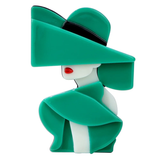 Deco Silhouette Brooch Collection