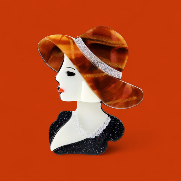 Garden Gala Brooch: Timeless Elegance in Full Bloom. Elegant Brooch for Sophisticated Events.