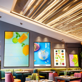 GlowBoard Pro™ Ultra-Thin LED Display – Black Edition. A1, A2, A3 & A4 Customized Advertising Ultra-Thin Glass LED & Super Light Boxes. Super Bright Rectangle Menu Poster Frame Light Box. 240V Wired Version. Wall Mounted or Desktop Stand Versions.