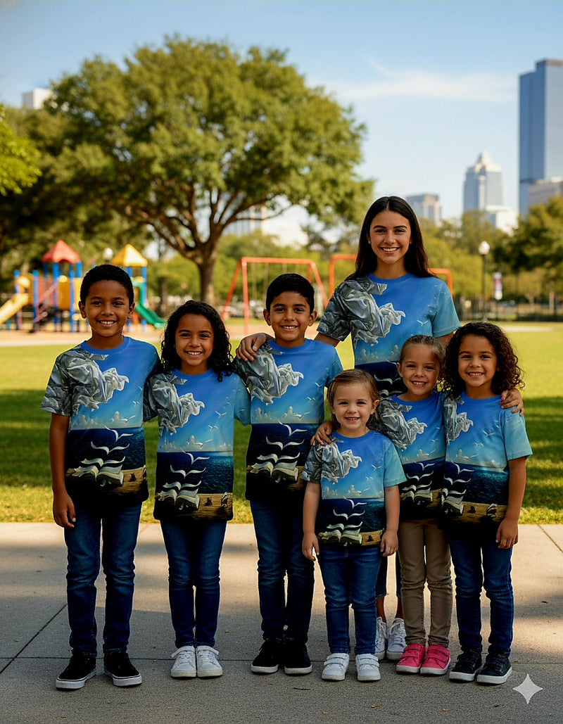 Page & Plume Kids TShirts.Where Imagination Takes Flight. Art Streetwear for Kids 5 to 12 Years Old! When Imagination is More Important Than Knowledge!