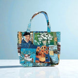 Van Gogh Design Cotton Jacquard Woven Tote Bag. A tantalizing tapestry of artistic passion, designed to turn heads and ignite conversations.