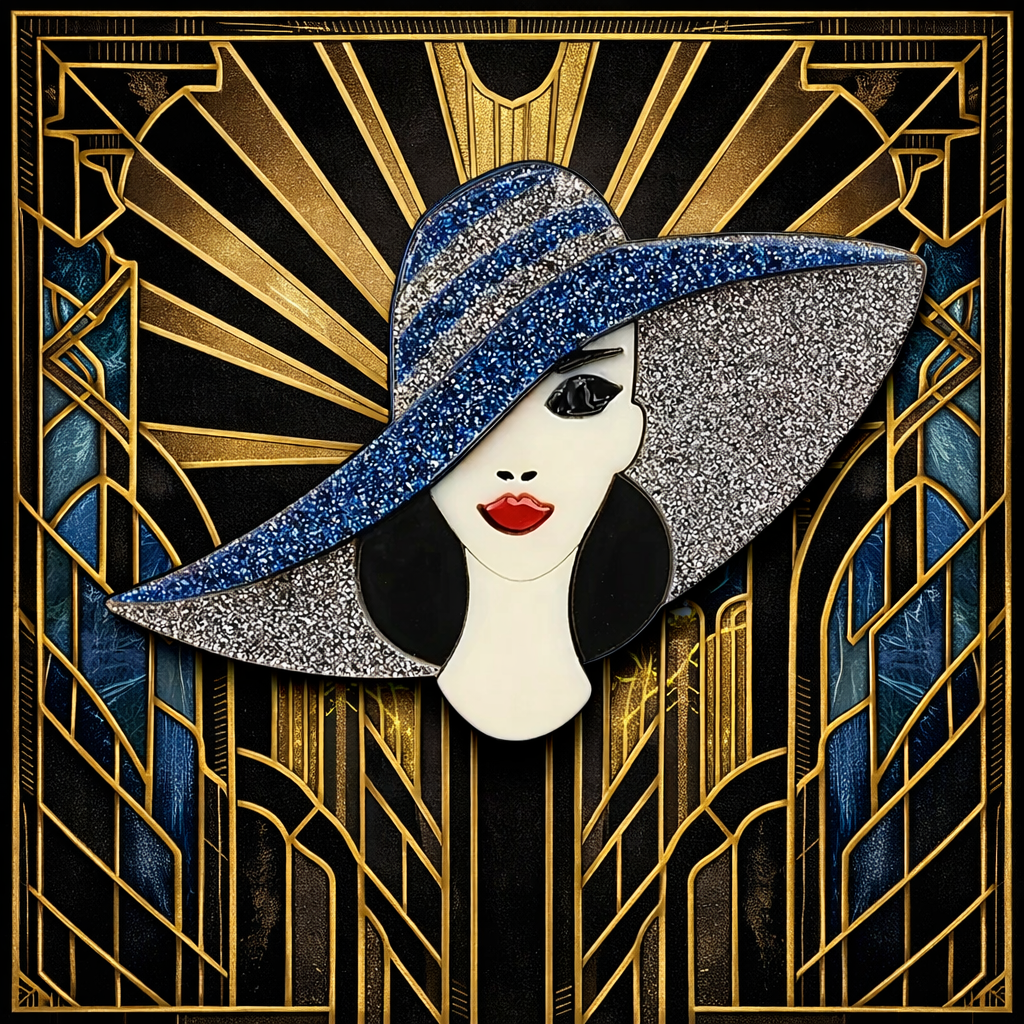 Step into the Jazz Age with the 3 Piece Grand Luxe Collection.