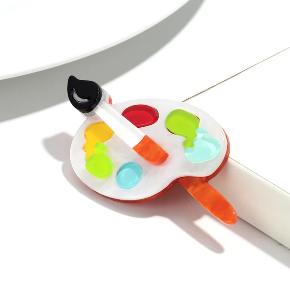 The Artist’s Hand – Palette Brooch Collection of 4 Bedazzled by Cubism