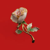 The Golden Rose Brooch: A symbol of timeless elegance.