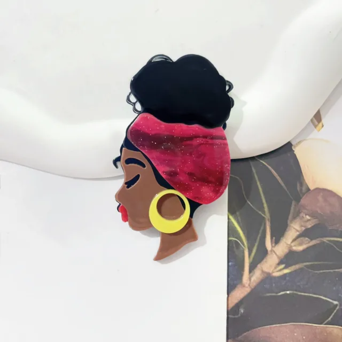 Sovereign Afro Six – Headwrap Series Inspired by Cubist Art