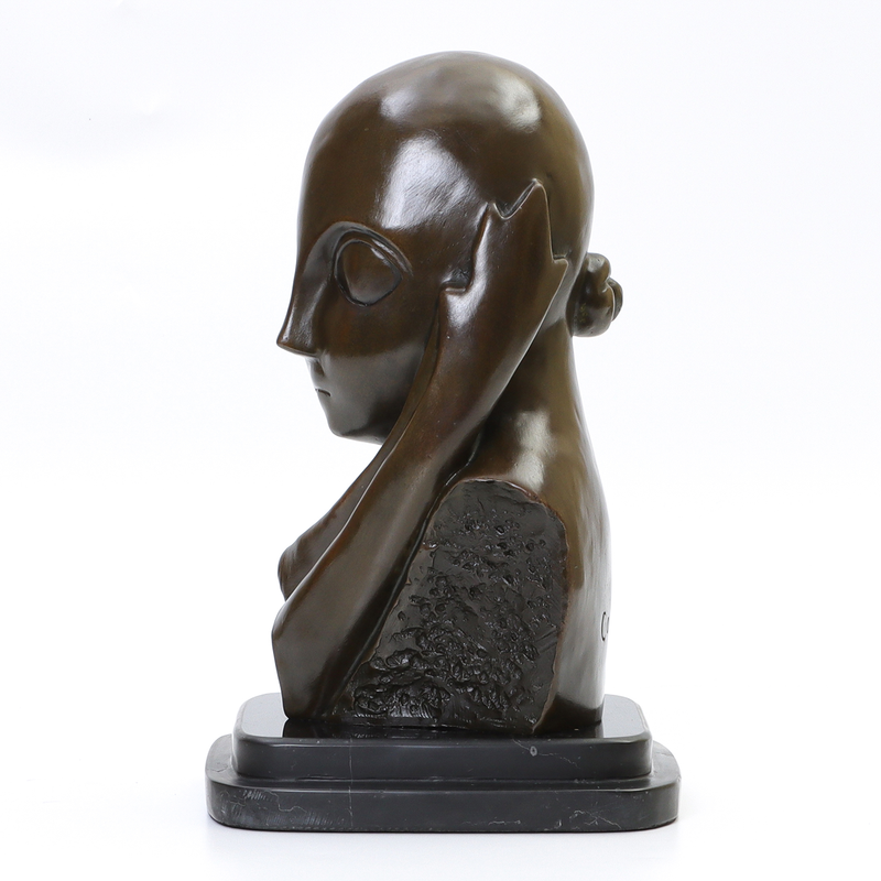 Bronze Sculpture of Mile Pogany by Constantin Brancusi - 28cm Height