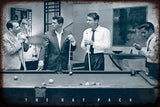 The Rat Pack - Retro Metal Art Decor - Wall Mount or Free Standing on Console Table -  Two Sizes - 8'' X 12" & 12" X 16" - No. 40255