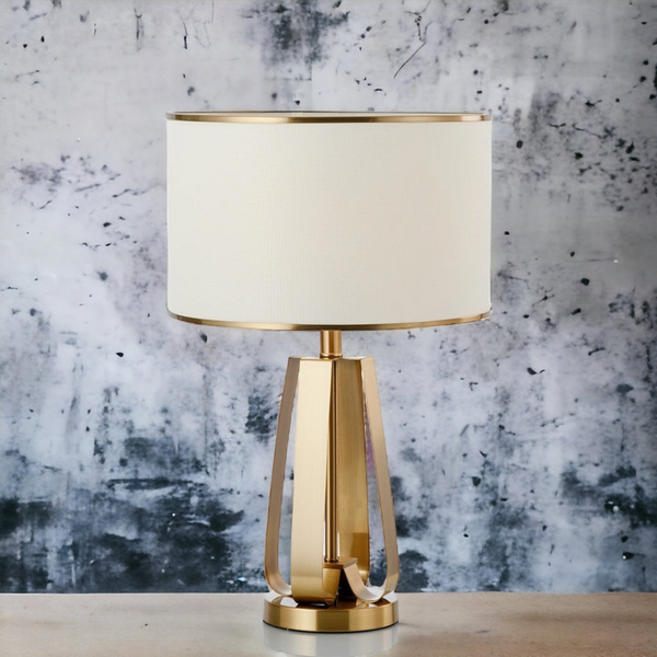 RUN OUT SALE 'Floor Stock' - ‘Brancusi’ Gold Brass Table Lamp - Only 1 Left!