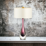 ‘Nouvel’ Pure Purple Crystal Table Lamp - Only 2 Left!