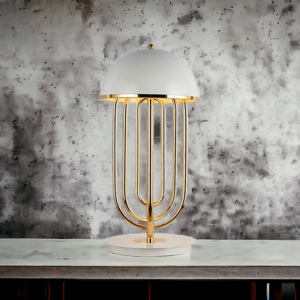 ‘Calder’ Gold Brass Table Lamp