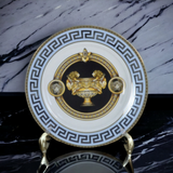 Designer 'Porcelain’ Dinner & Side Plate Options - Introducing our exquisite dinner plates, inspired by the timeless elegance of European Design. Crafted with sophistication and style, these plates are not just dinnerware; they are works of art.