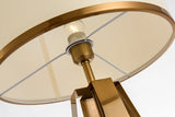 ‘Brancusi’ Gold Brass Table Lamp.