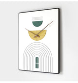 EM Collection - ‘Wright' Designer Wall Clock 75cm Length