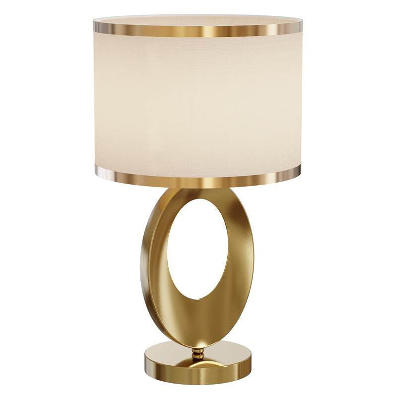 ‘Rohe’ Gold Brass Table Lamp koi
