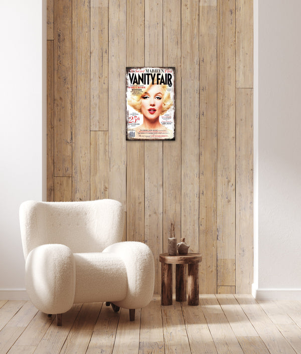 Marilyn Monroe - Retro Metal Art Decor - Wall Mount or Free Standing on Console Table -  Two Sizes - 8'' X 12" & 12" X 16" - No. 40869