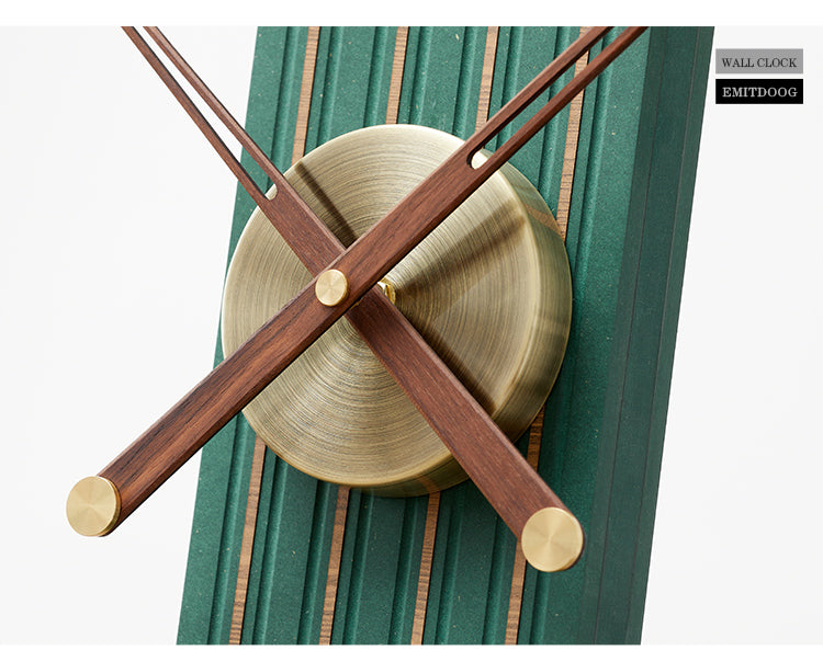 EM Collection - ‘Anderson Green’ Grand Wall Clock 170cm Length